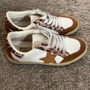 Vintage Havana Star Leopard Sneakers